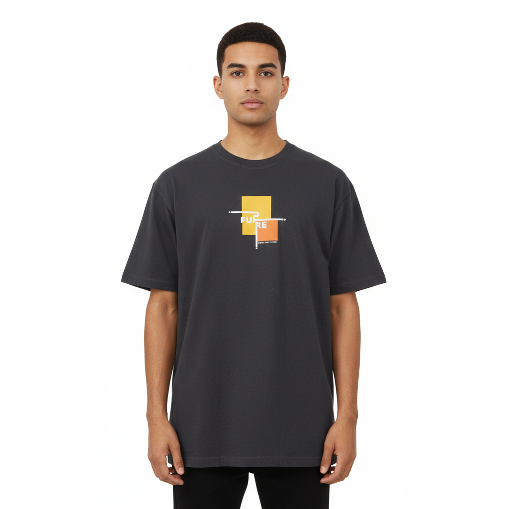 100% Egyptian Cotton Men’s Oversized Printed T-Shirt