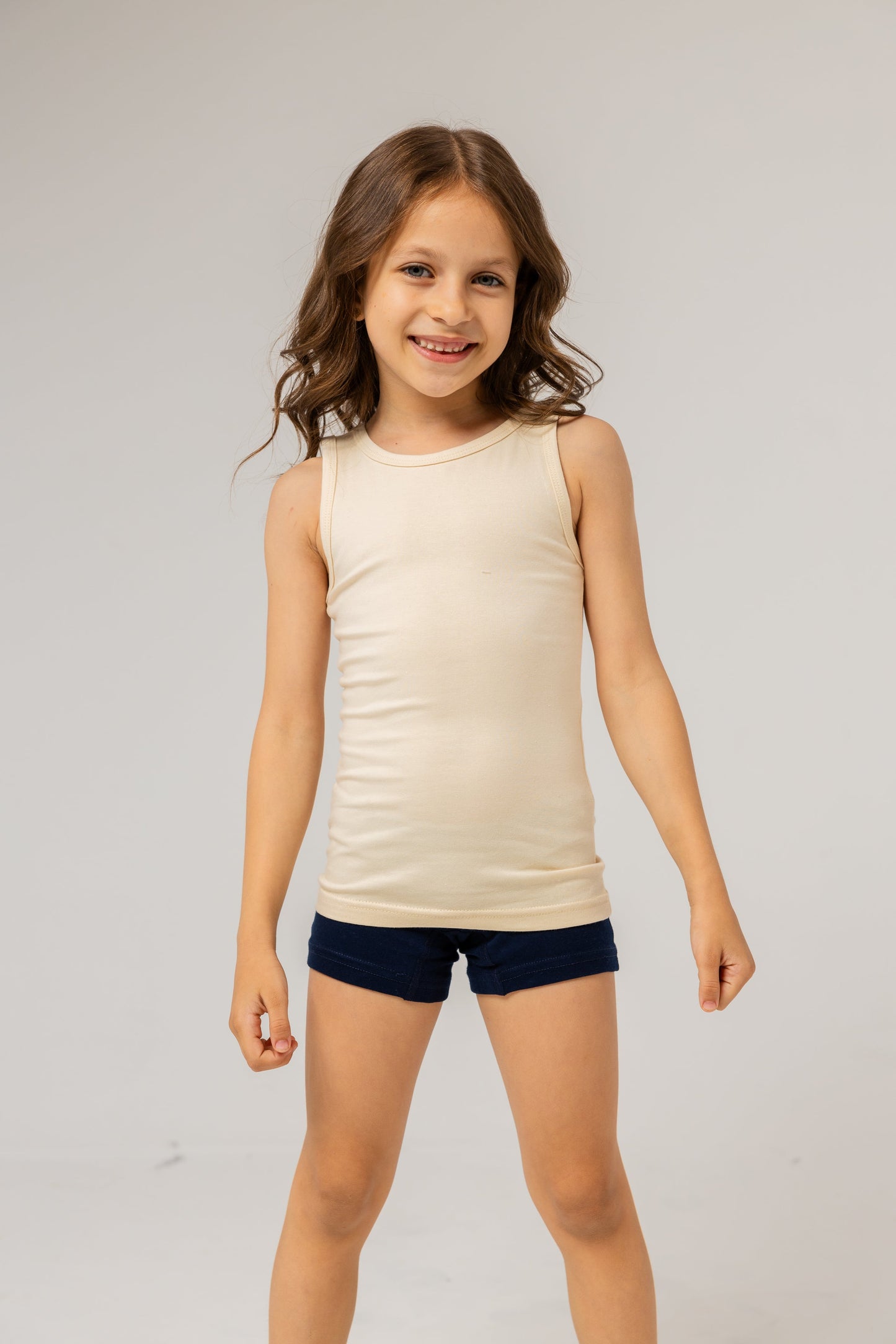 Premium Egyptian Cotton Camisole for Girls - Pack of 2