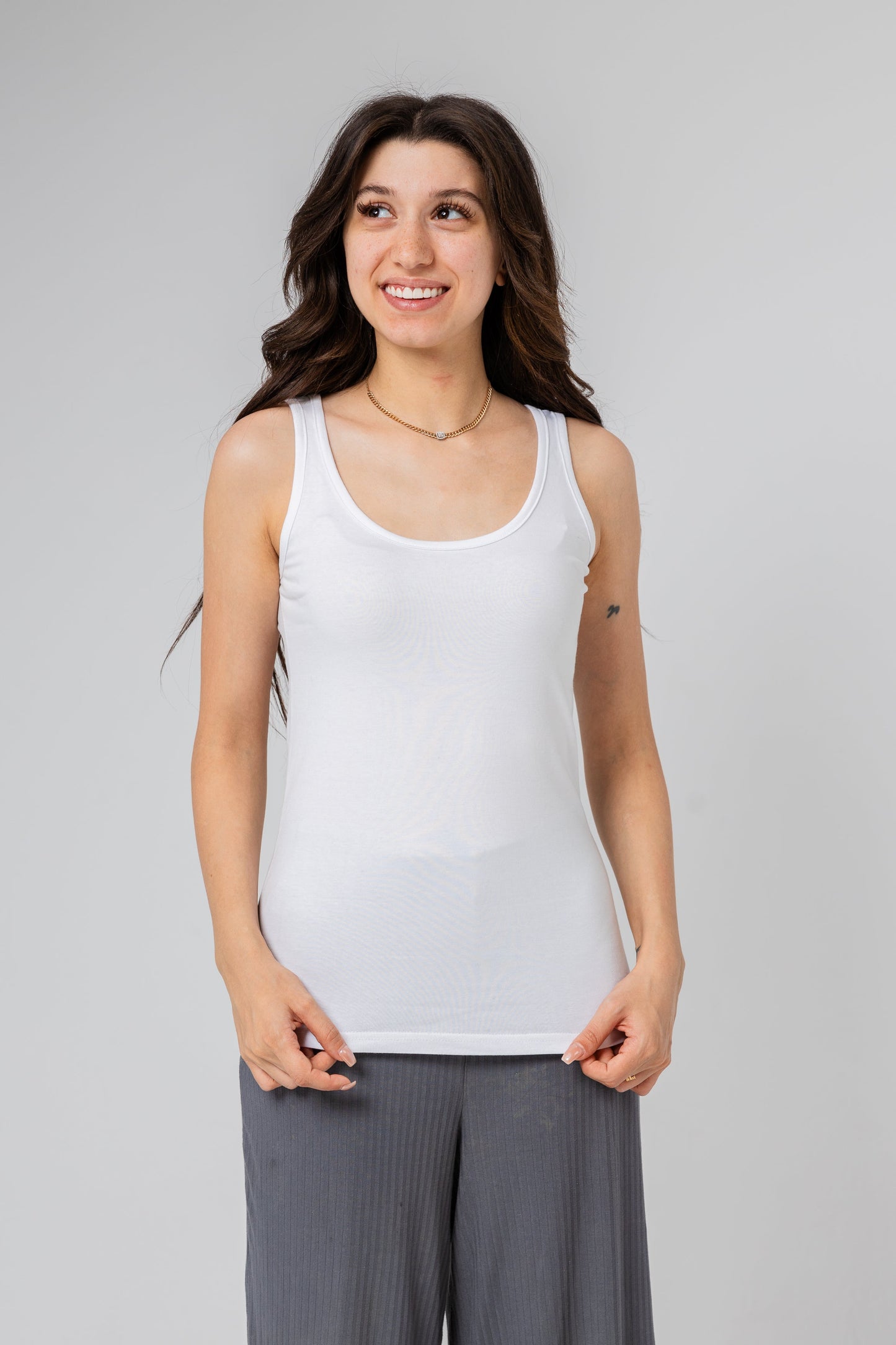 Premium Egyptiank Cotton Basic Tank Top for Women - Pack of 2