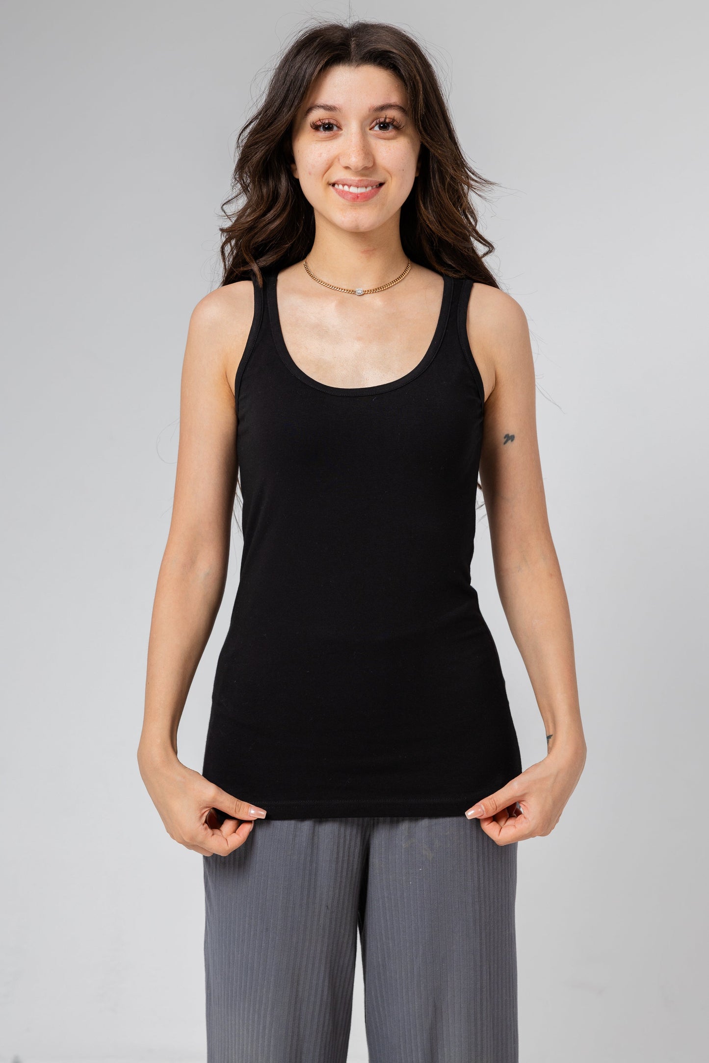 Premium Egyptiank Cotton Basic Tank Top for Women - Pack of 2