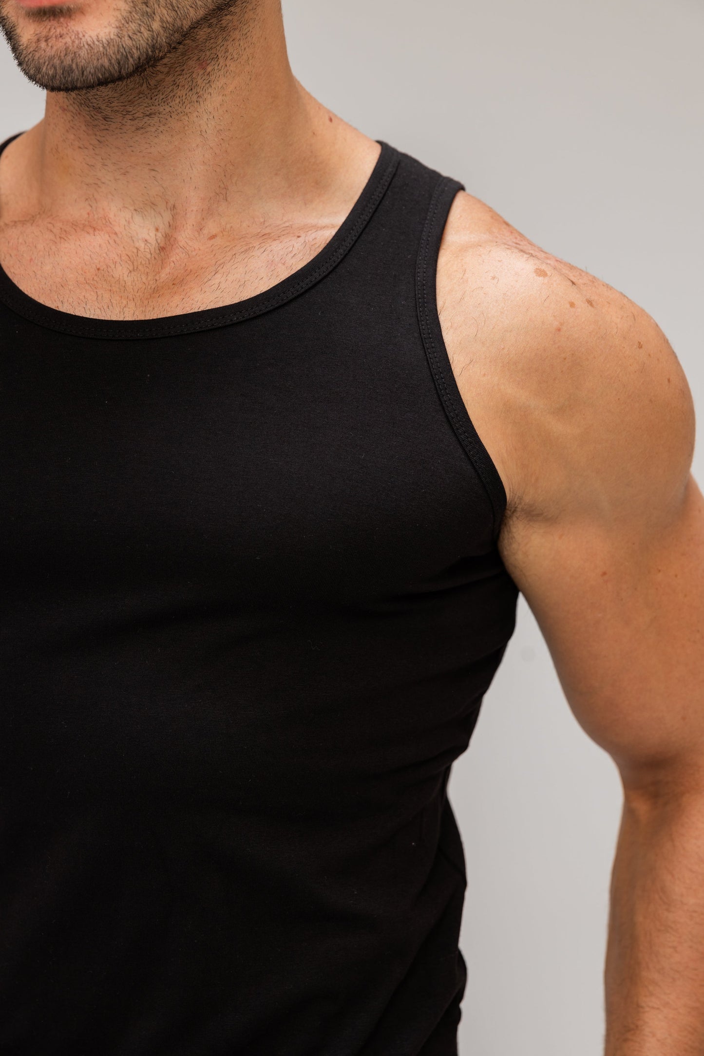 Premium Egyptian Cotton Sleeveless Undershirt for Men