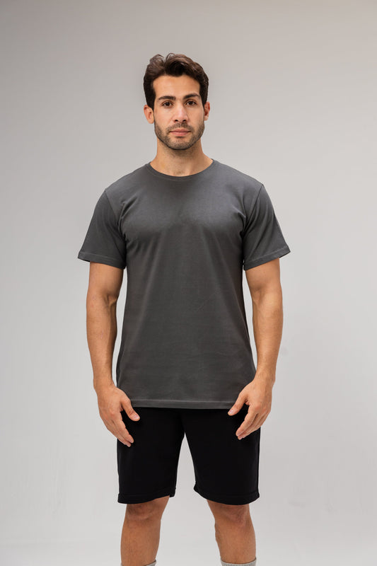 100% Egyptian Cotton Basic T-shirt for Men