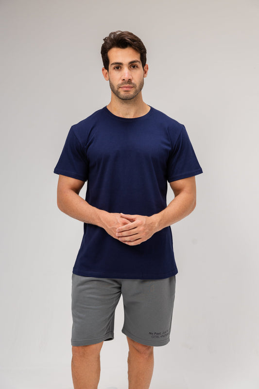 100% Egyptian Cotton Basic T-shirt for Men