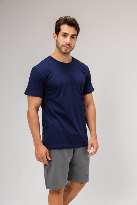 100% Egyptian Cotton Basic T-shirt for Men