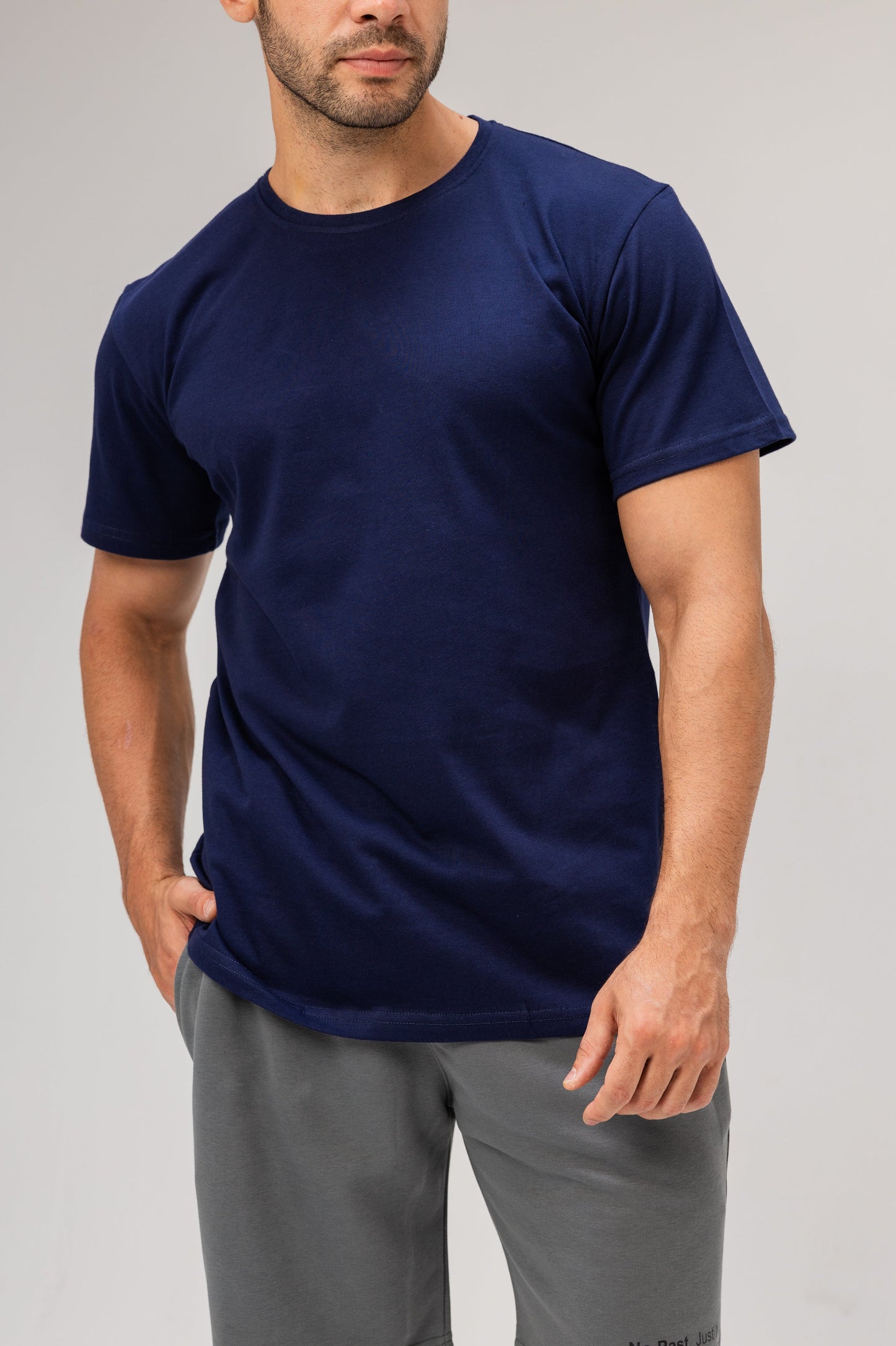 100% Egyptian Cotton Basic T-shirt for Men